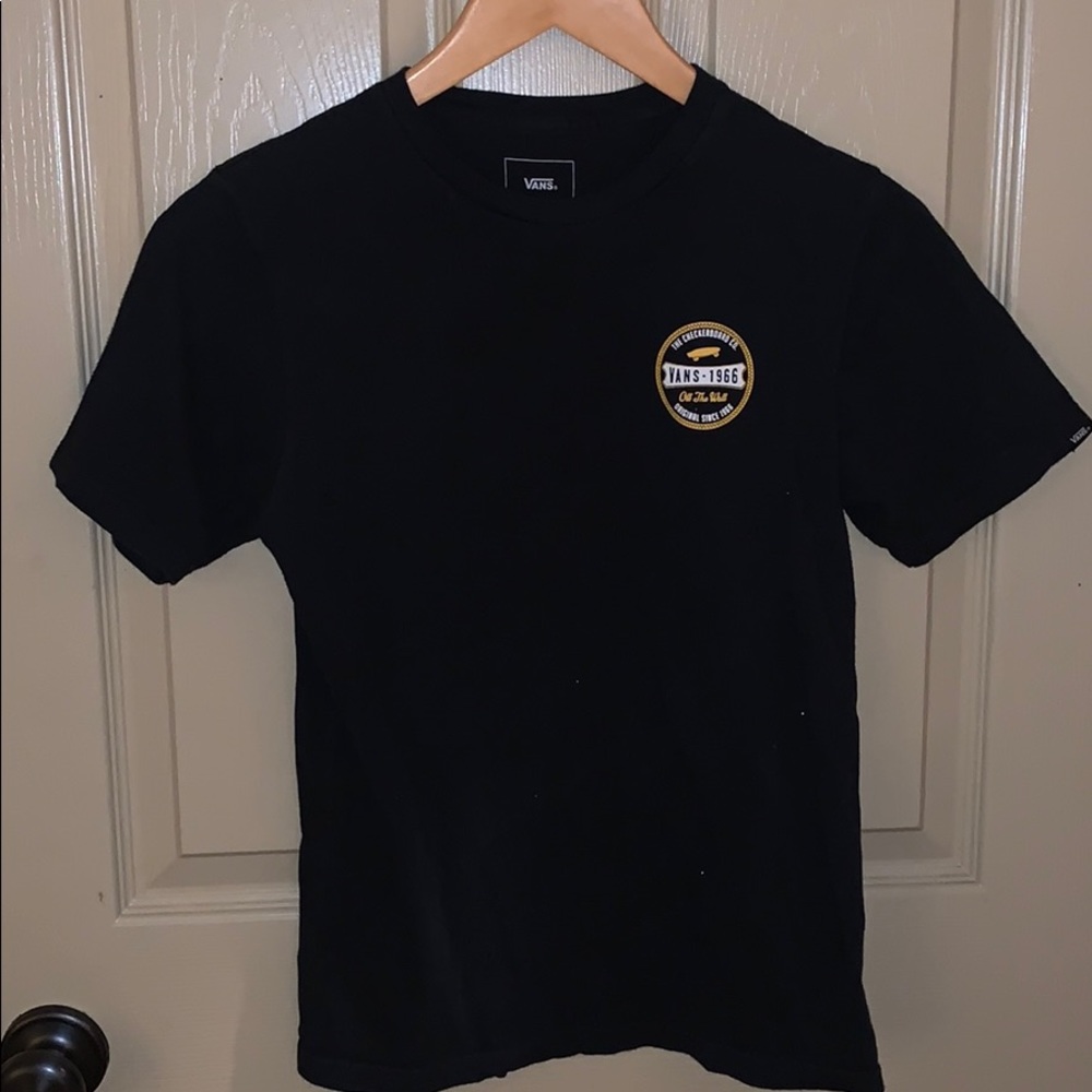 Boys size Medium Vans black T-shirt